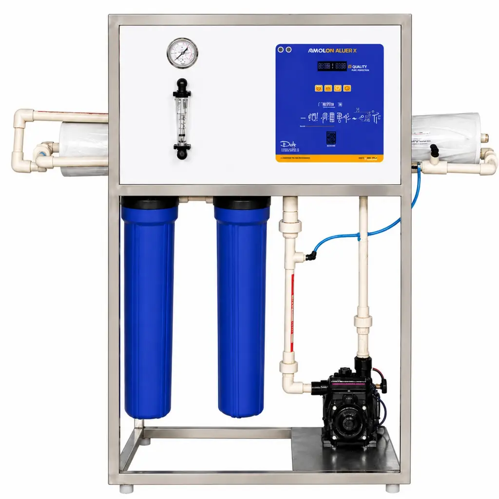 100 LPH Commercial RO Plant supplied by One Care Solution