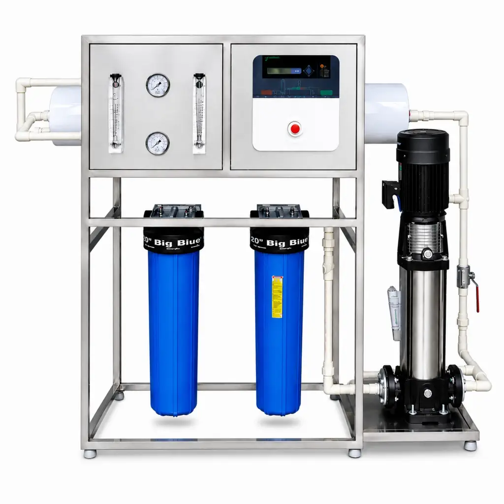 1000 LPH Industrial Reverse Osmosis Plant supplied by One Care Solution