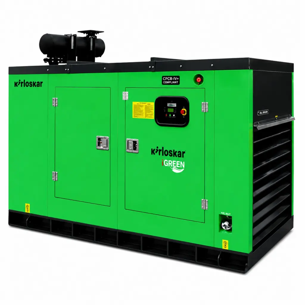 125 kVA Kirloskar Silent Generator supplied by One Care Solution
