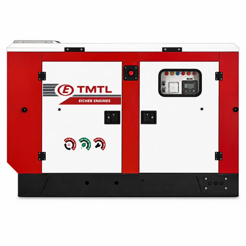 25 kVA Eicher Silent Generator supplied by One Care Solution