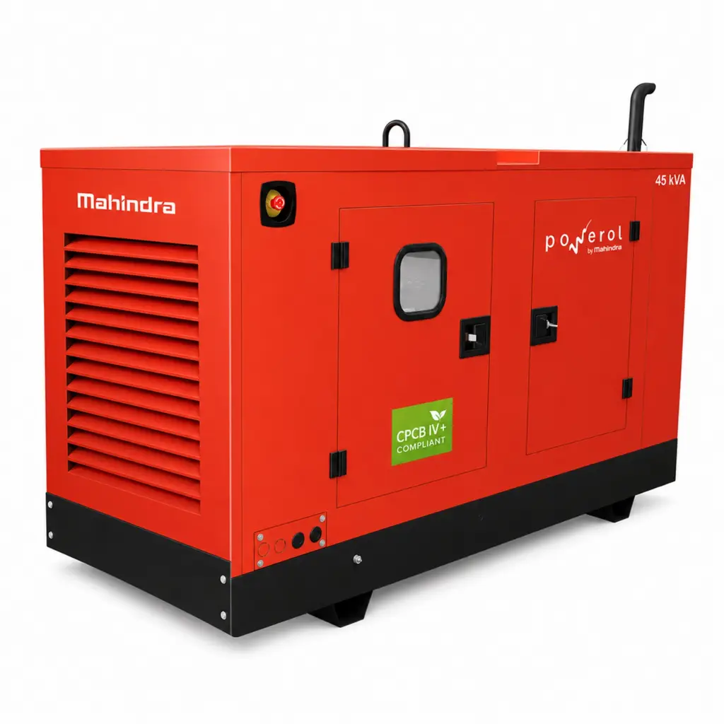 45 kVA Mahindra Powerol Silent Generator supplied by One Care Solution
