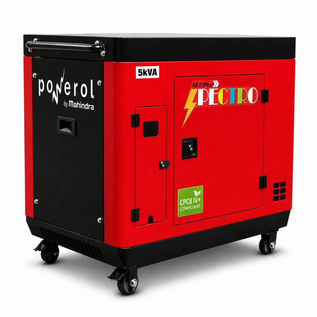 5 kVA Mahindra Powerol Diesel Generator supplied by One Care Solution