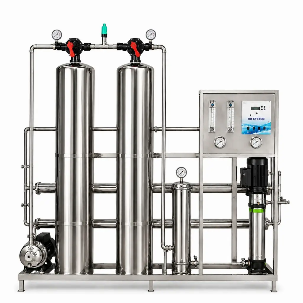 Fully Automatic SS RO Plant supplied by One Care Solution