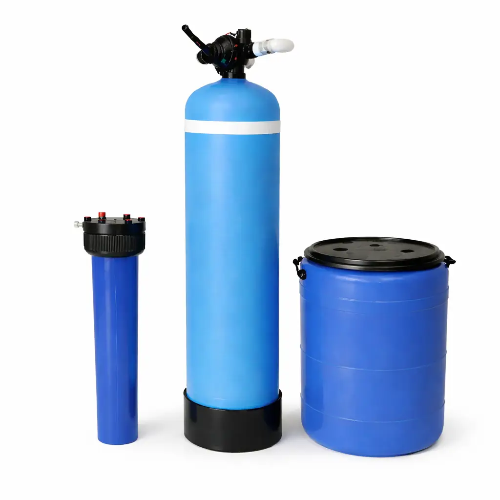 Manual Domestic Water Softener supplied by One Care Solution